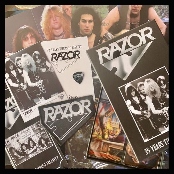 Razor - 35 Years Thrash Insanity MC box