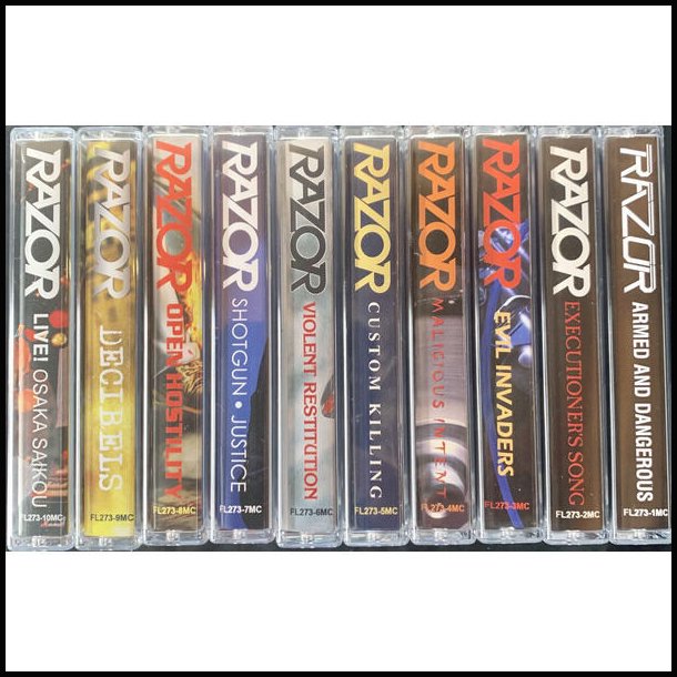 Razor - 35 Years Thrash Insanity MC box