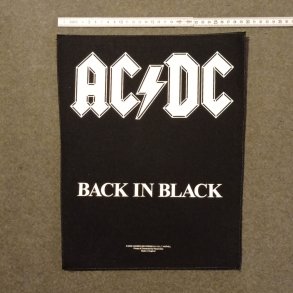 AC/DC -  Back In Black backpatch