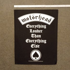 Motrhead - Everything Louder Than Everything Else backpatch