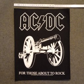 AC/DC - For Those About to Rock backpatch