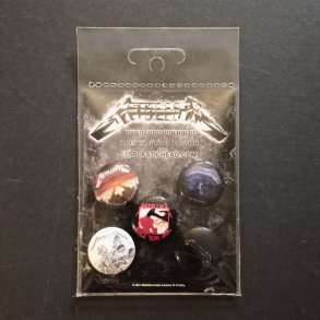 Metallica 5pcs badge set