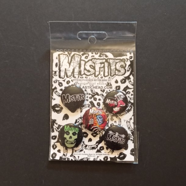 Misfits 5pcs badge set