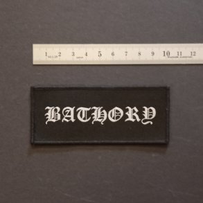 Bathory logo patch