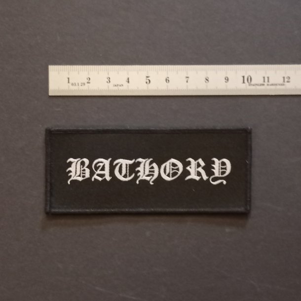 Bathory logo patch