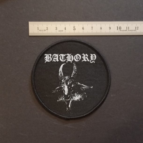 Bathory round patch