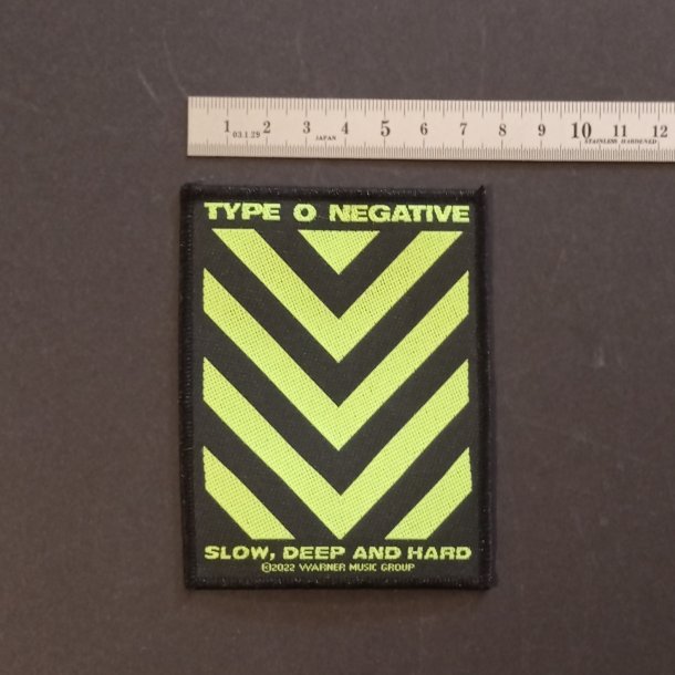 Type O Negative - Slow, Deep and Hard patch