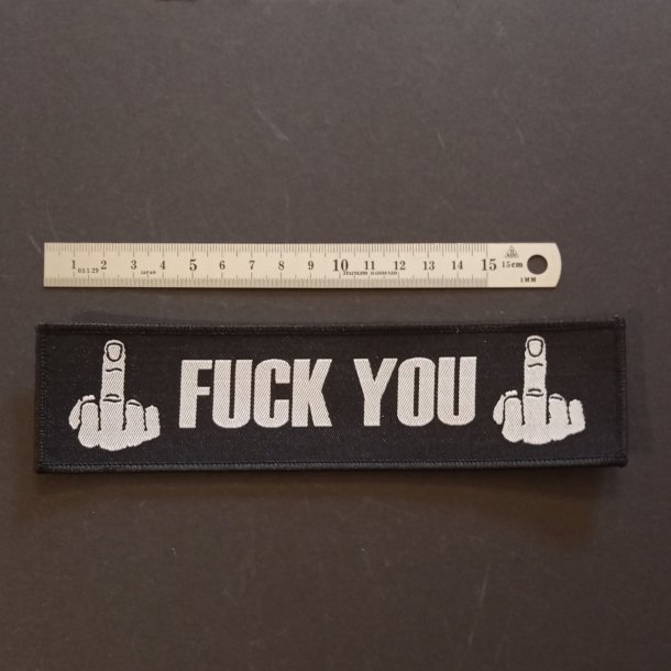 Fuck You superstrip patch