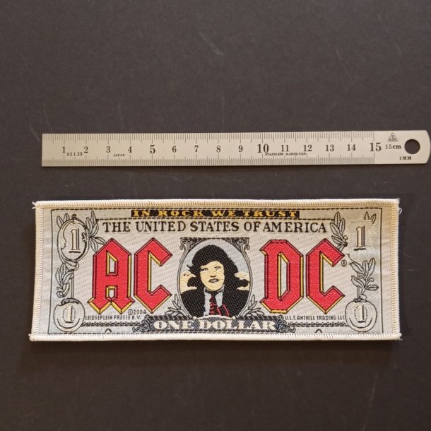 AC/DC - One Dollar patch