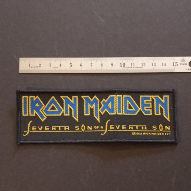 Iron Maiden - Seventh Son of a Seventh Son superstrip patch