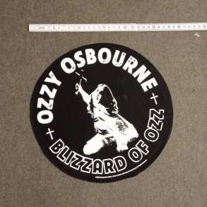 Ozzy Osbourne - Blizzard of Ozz backpatch