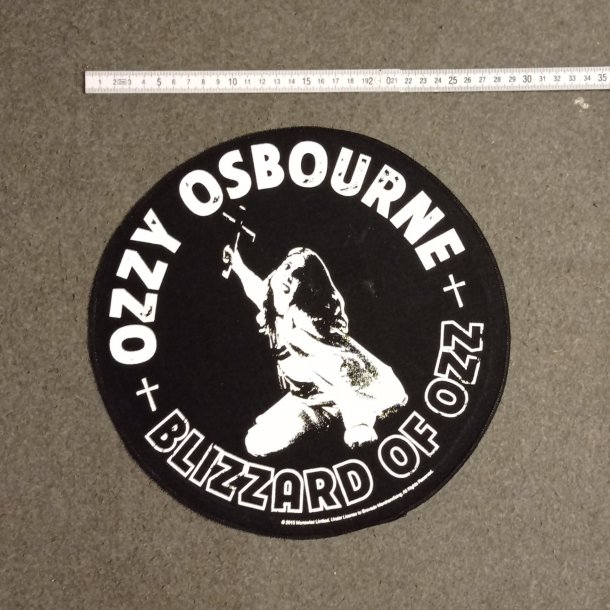 Ozzy Osbourne - Blizzard of Ozz backpatch