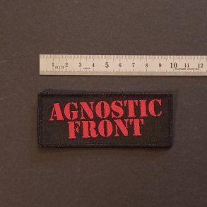 Agnostic Front logo patch