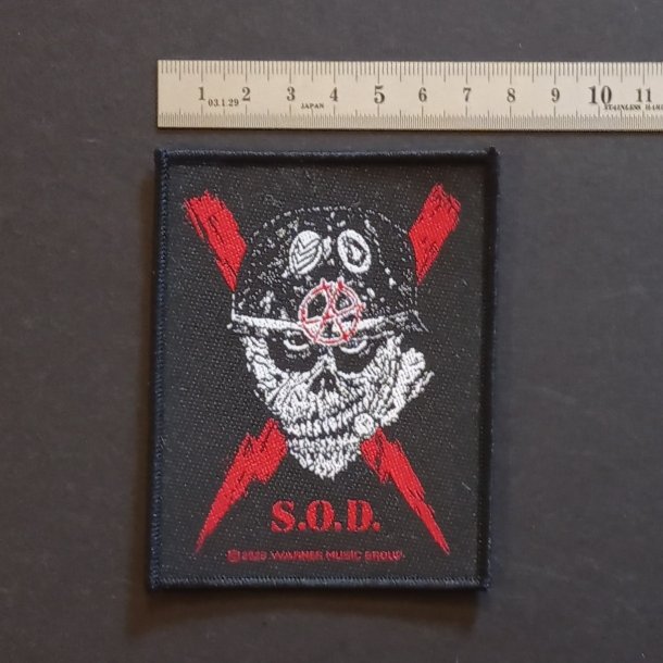 S.O.D. (Stormtroopers of Death) patch