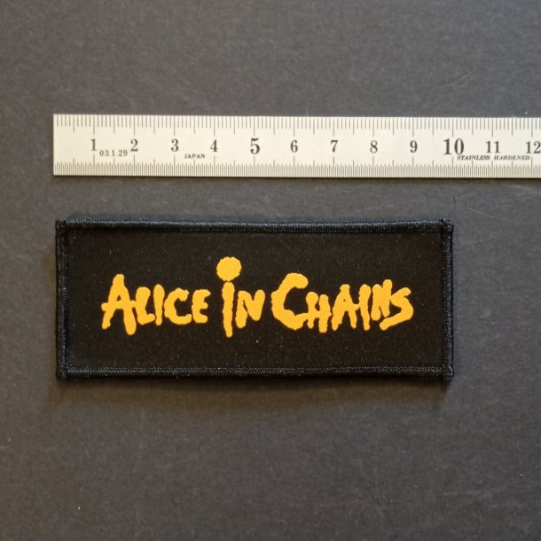 Alice in Chains logo patch