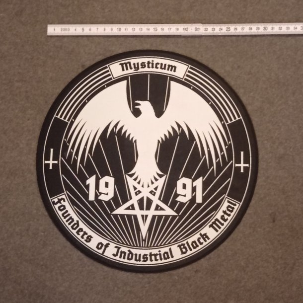 Mysticum - Founders Of Industrial Black Metal backpatch