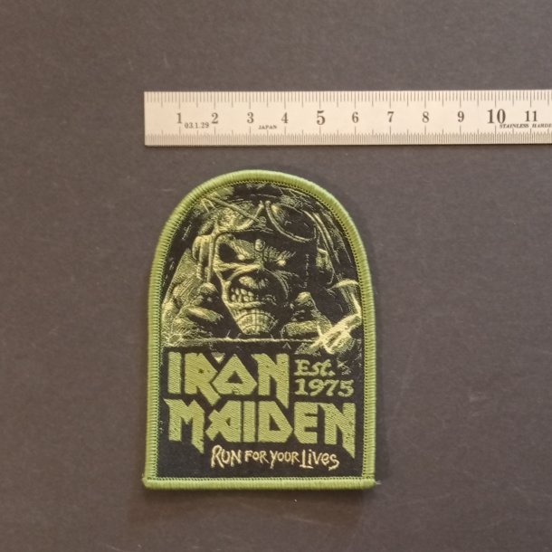 Iron Maiden - Run For Your Lives / Aces High patch