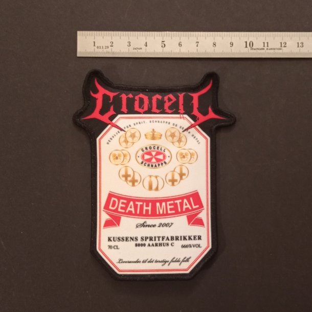 Crocell - Death Metal Schnapps patch