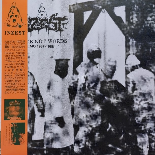  Inzest - Violence Not Words : EP + Demo 1987-1988 12"