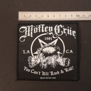 Mtley Cre patch