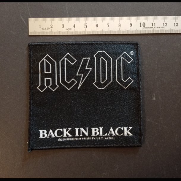 AC/DC - Back in Black patch