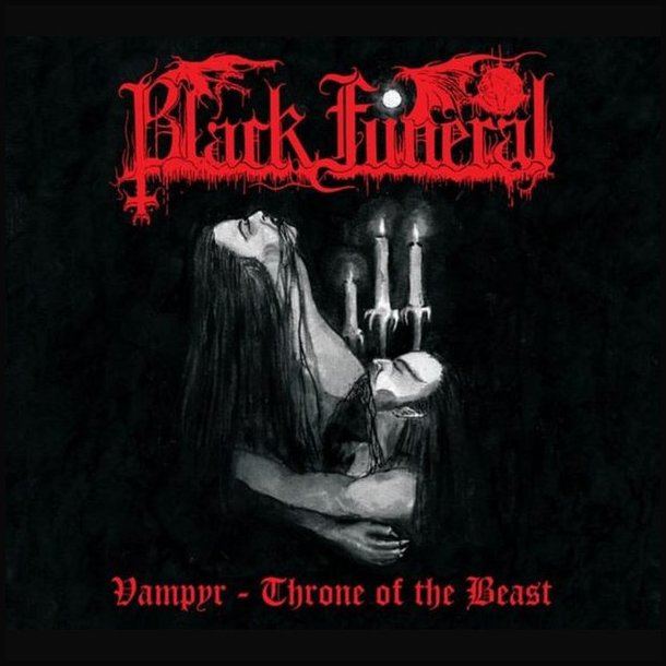 Black Funeral  Vampyr - Throne Of The Beast CD