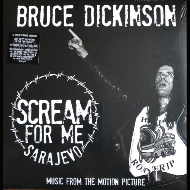 Bruce Dickinson &lrm; Scream For Me Sarajevo 2x12"