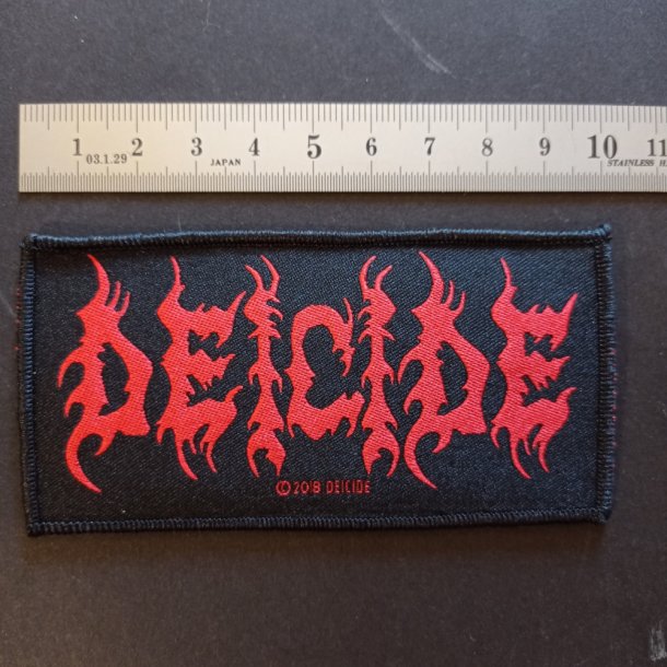  Deicide logo patch