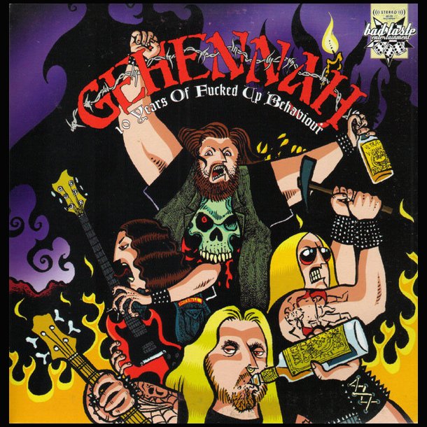 Gehennah - 10 Years of Fucked Up Behaviour CD