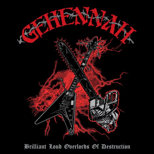 Gehennah - Brilliant Loud Overlords Of Destruction 12"