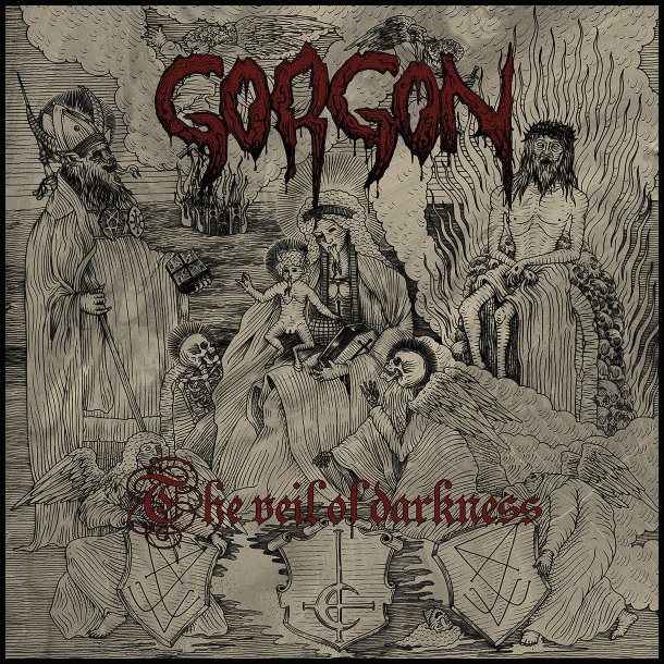  Gorgon  The Veil Of Darkness 12"