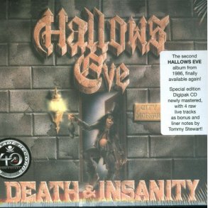 Hallows Eve  Death & Insanity CD