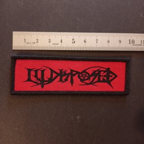 Illdisposed logo patch red