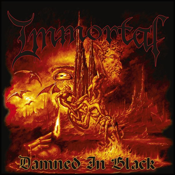 Immortal &lrm; Damned In Black 12"