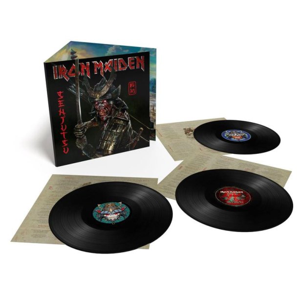 Iron Maiden - Senjutsu 3x12" (black)