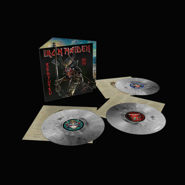 Iron Maiden - Senjutsu 3x12" (silver/black)