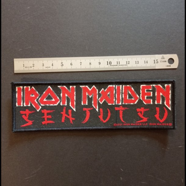 Iron Maiden - Senjutsu logo patch