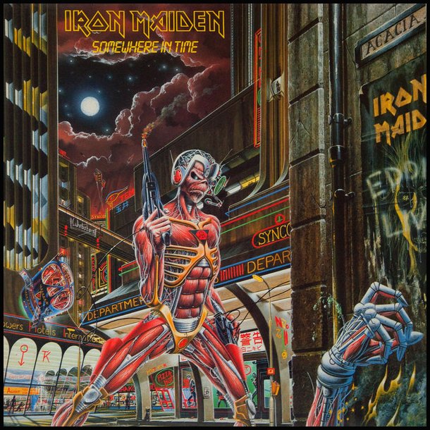 Iron Maiden &lrm; Somewhere In Time 12"