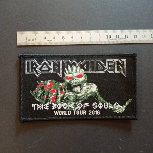 Iron Maiden - The Book of Souls tour patch