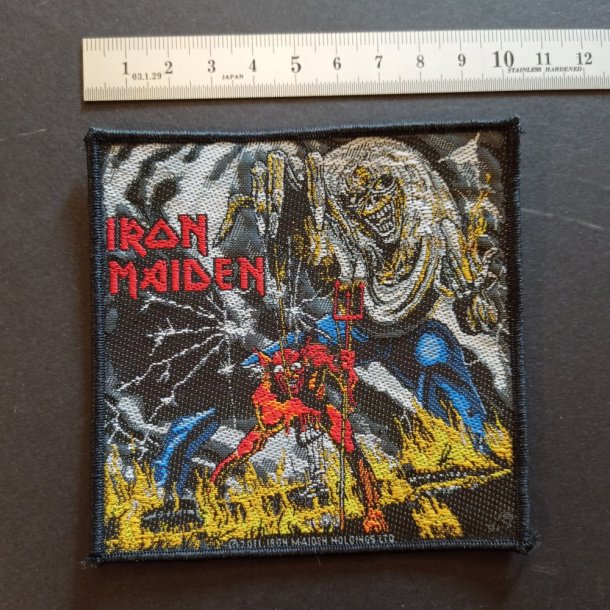  Iron Maiden - The Number of the Beast patch