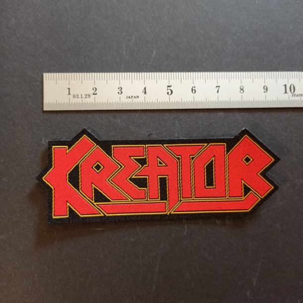 Kreator logo patch