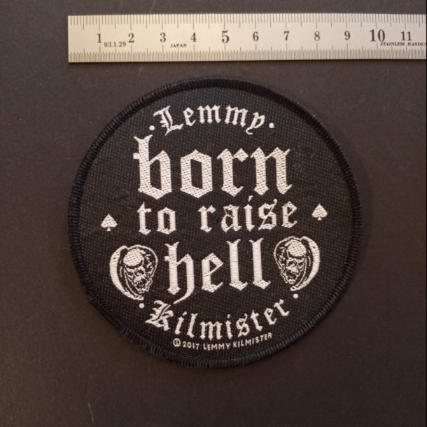 Lemmy - Born to Raise Hell patch