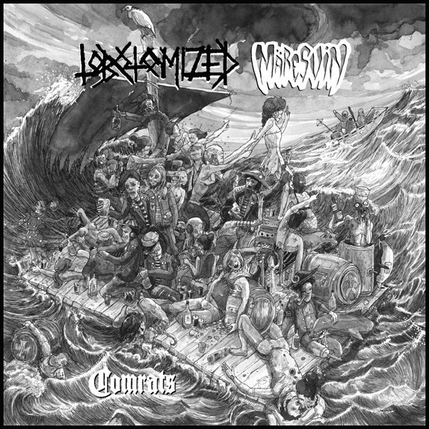 Lobotomized / Mresvin &lrm; Comrats 7"