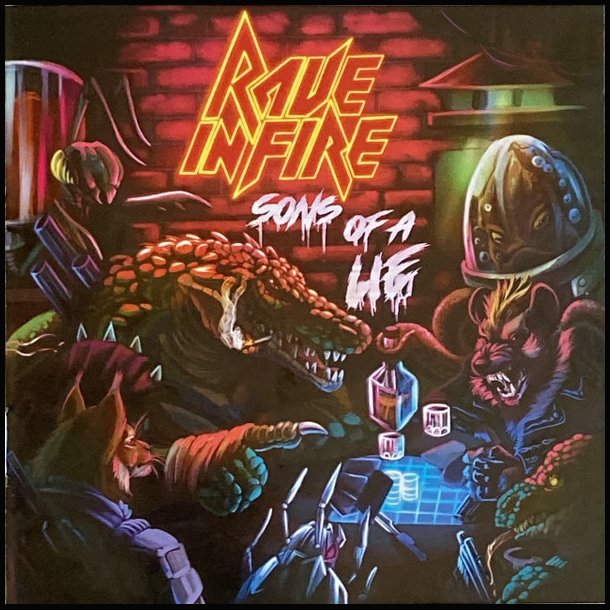 Rave In Fire  Sons of a Lie 12"