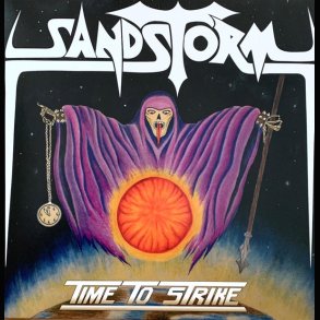 Sandstorm ‎ Time to Strike CD