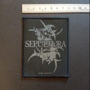 Sepultura logo square patch