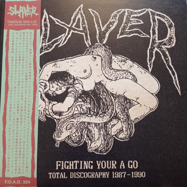 Slaver - Fighting Your A Go : Total discography 1987-1990 12" (+ CD)