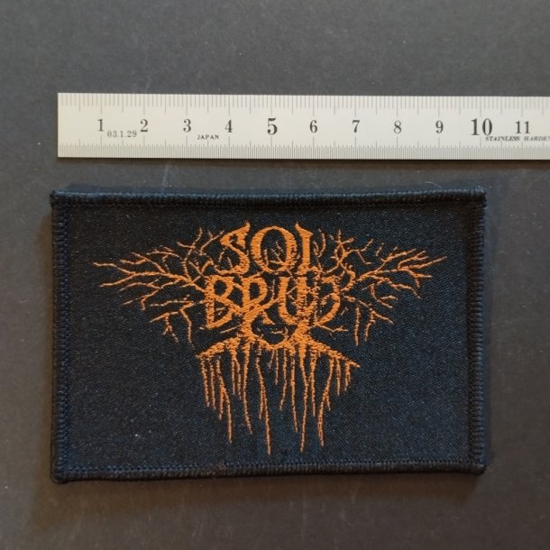 Solbrud tree logo patch red