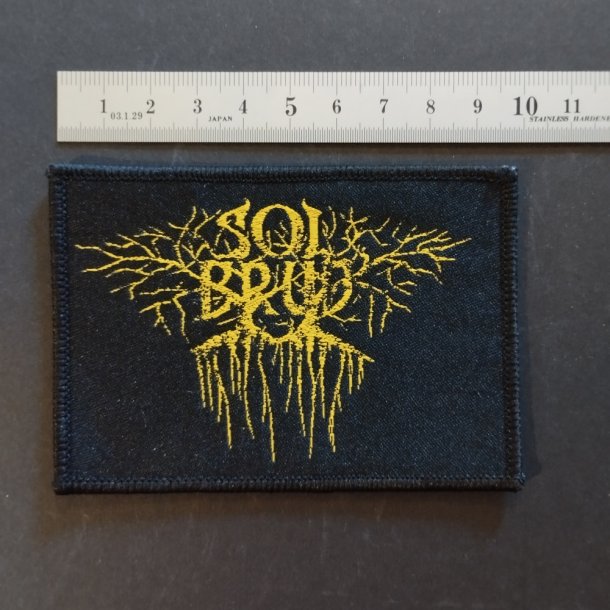 Solbrud tree logo patch yellow