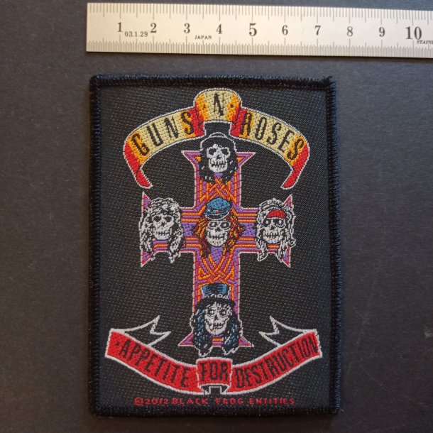 Guns 'n' Roses Appetite... patch